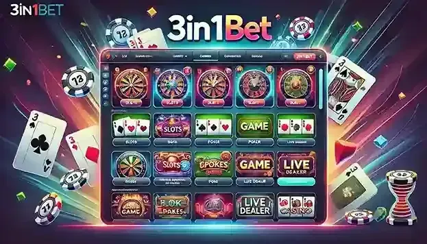 Thú vị và niềm vui đồng hành, tất cả có tại 3in1bet