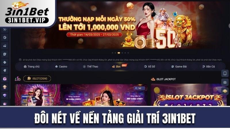 Quy trình tham gia hoạt động khuyến mãi 3in1bet chi tiết